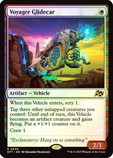 Voyager Glidecar (DFT) (36) / Foil