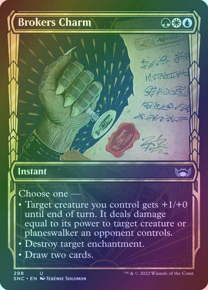 Brokers Charm (SNC) (298) / Showcase / Foil
