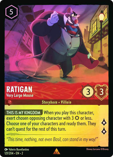 Ratigan - Very Large Mouse (LOR_ROF) / Foil