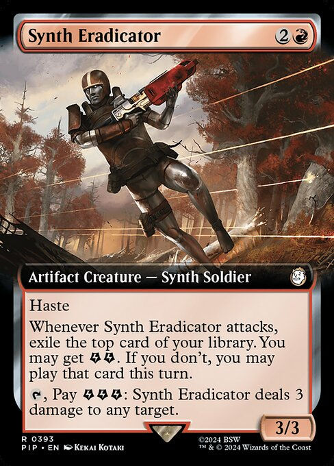 Synth Eradicator (pip) (393) / Extended Art