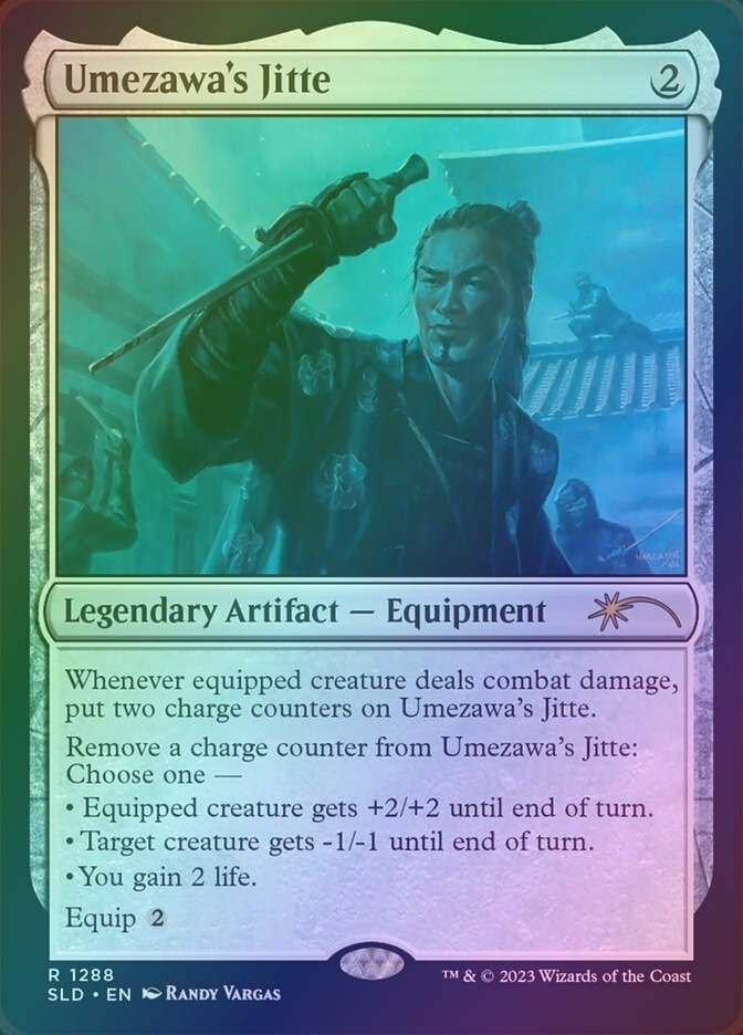 Umezawa's Jitte (SLD) (1288) / Foil