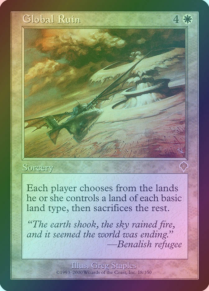 Global Ruin (INV) (18) / Foil