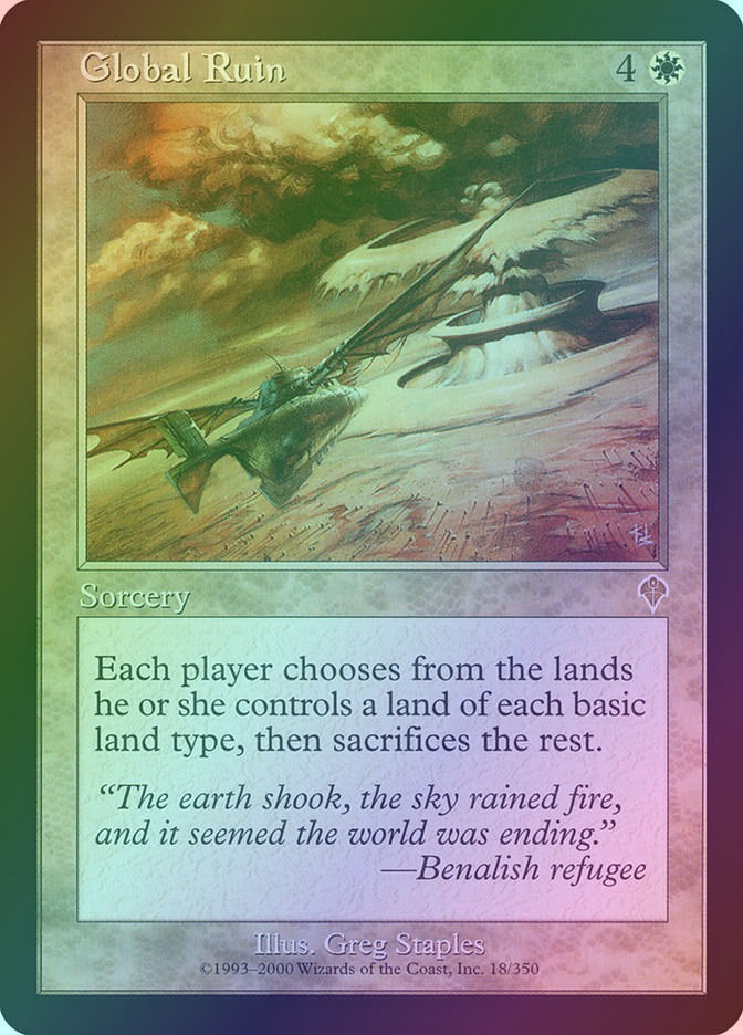 Global Ruin (INV) (18) / Foil