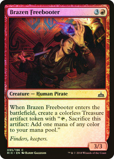 Brazen Freebooter (RIX) (95) / Foil