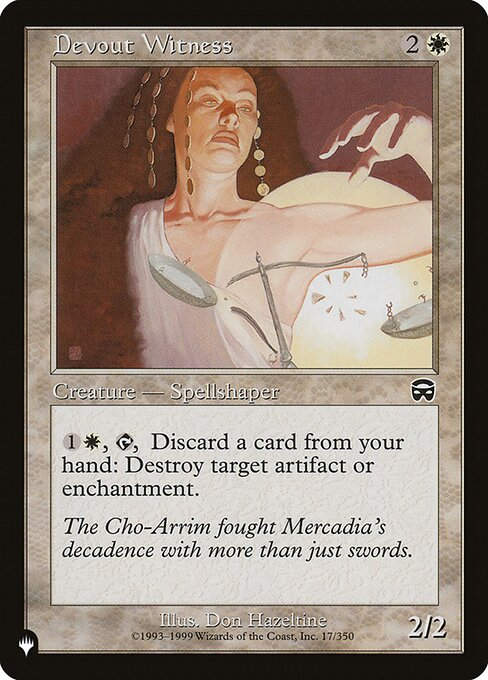 Devout Witness (PLST) (MMQ-17)