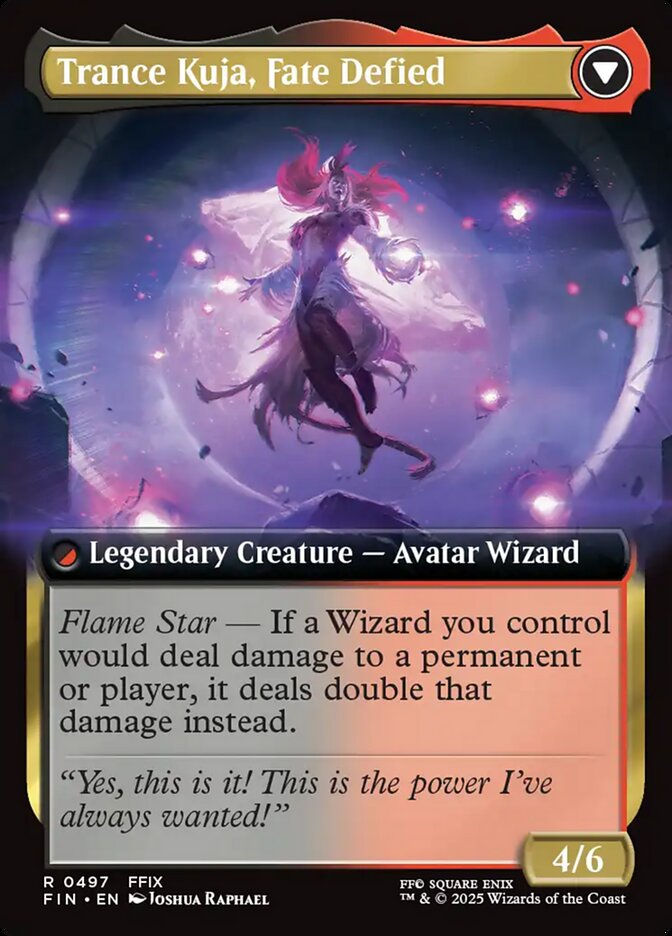 Kuja, Genome Sorcerer // Trance Kuja, Fate Defied (FIN) (497) / Extended Art — cara 2 de 2
