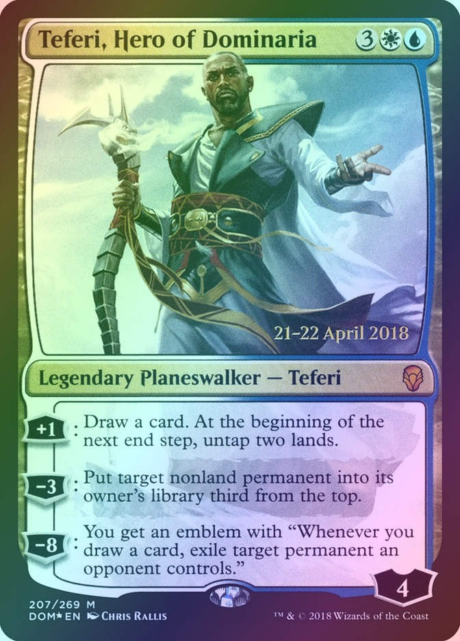Teferi, Hero of Dominaria (PDOM) (207s) / Foil