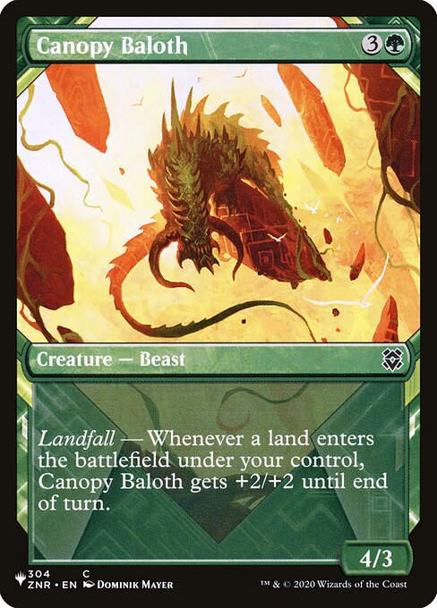 Canopy Baloth (PLST) (ZNR-304) / Showcase
