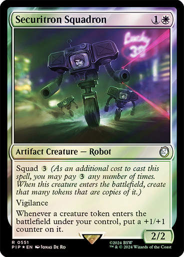 Securitron Squadron (pip) (551) / Surge Foil