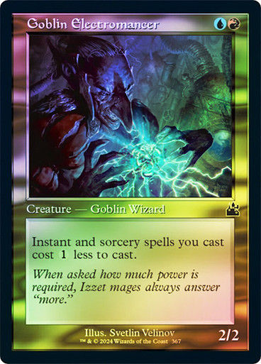 Goblin Electromancer (rvr) (367) / Retro / Foil