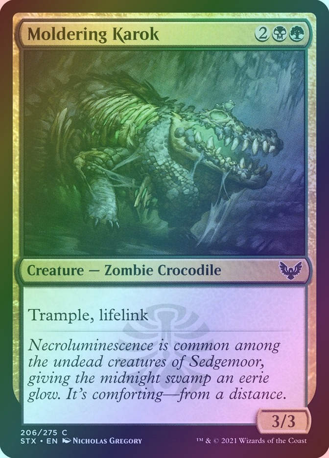 Moldering Karok (STX) (206) / Foil