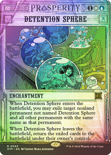 Detention Sphere (otp) (43) / Foil