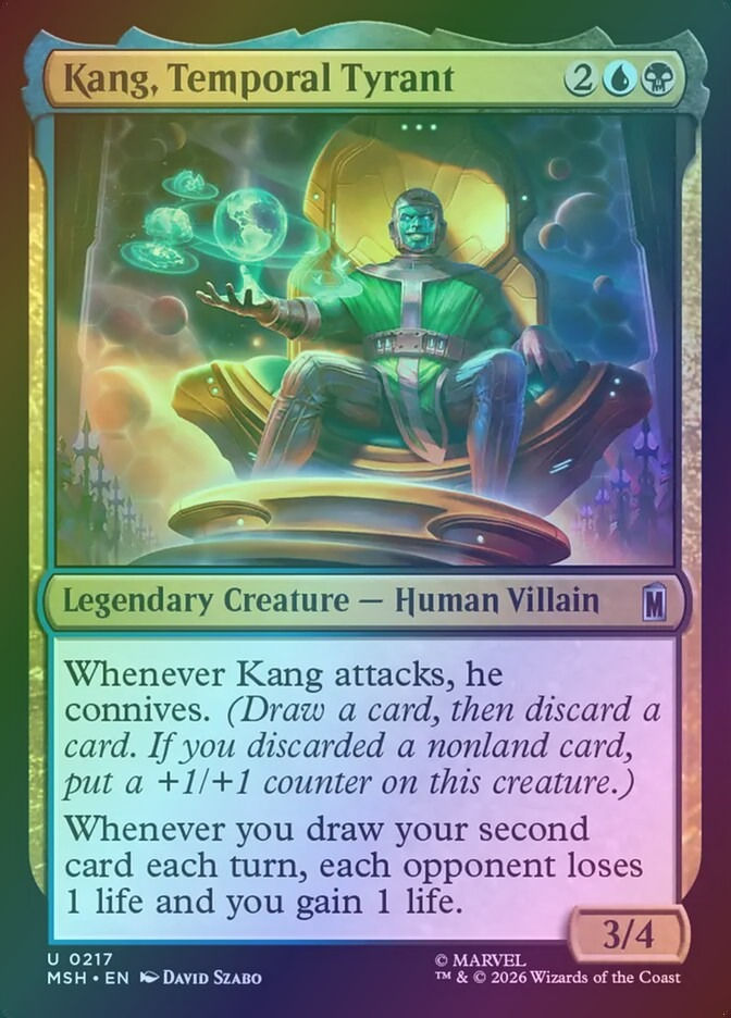 Kang, Temporal Tyrant (MSH) (217) / Foil