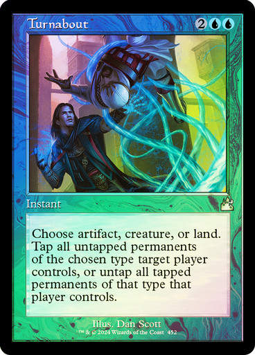 Turnabout (rvr) (452) / Retro / Foil