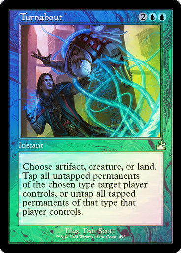 Turnabout (rvr) (452) / Retro / Foil
