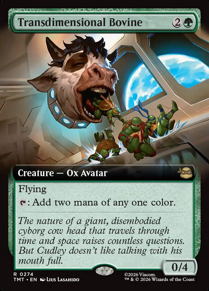 Transdimensional Bovine (TMT) (274) / Extended Art