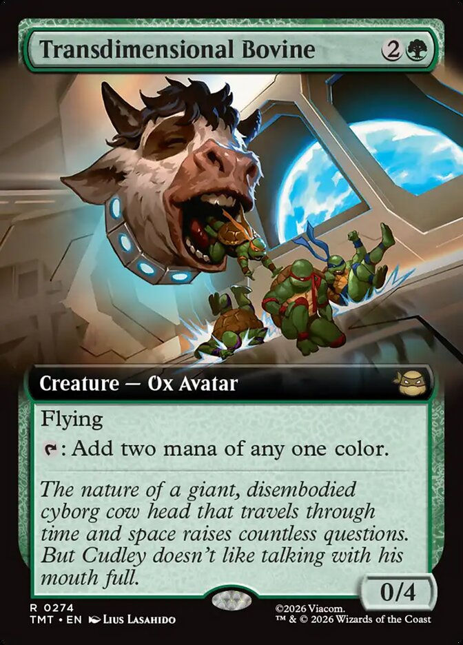 Transdimensional Bovine (TMT) (274) / Extended Art