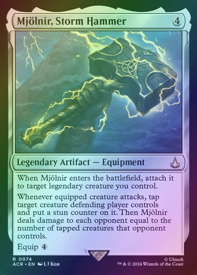 Mjölnir, Storm Hammer (ACR) (74) / Foil