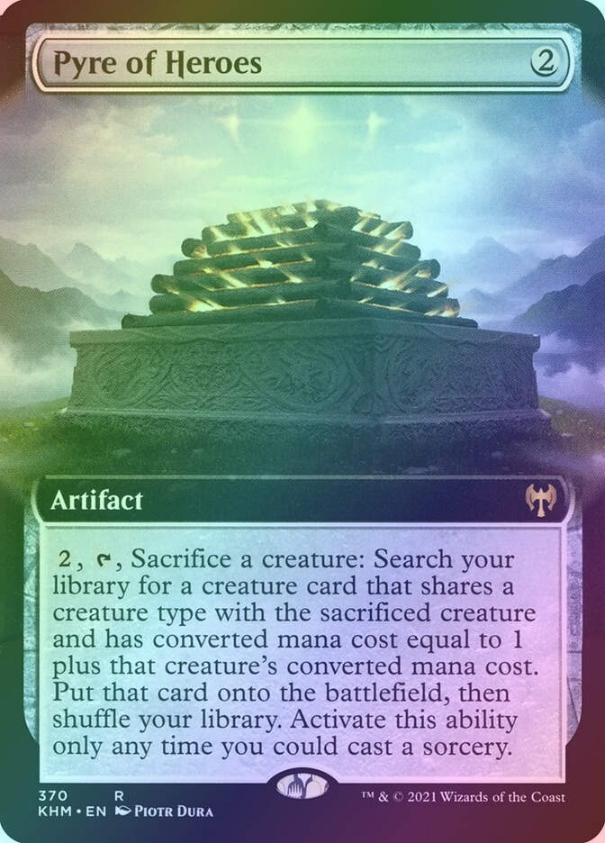 Pyre of Heroes (KHM) (370) / Extended Art / Foil