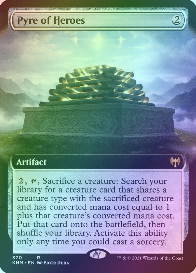 Pyre of Heroes (KHM) (370) / Extended Art / Foil