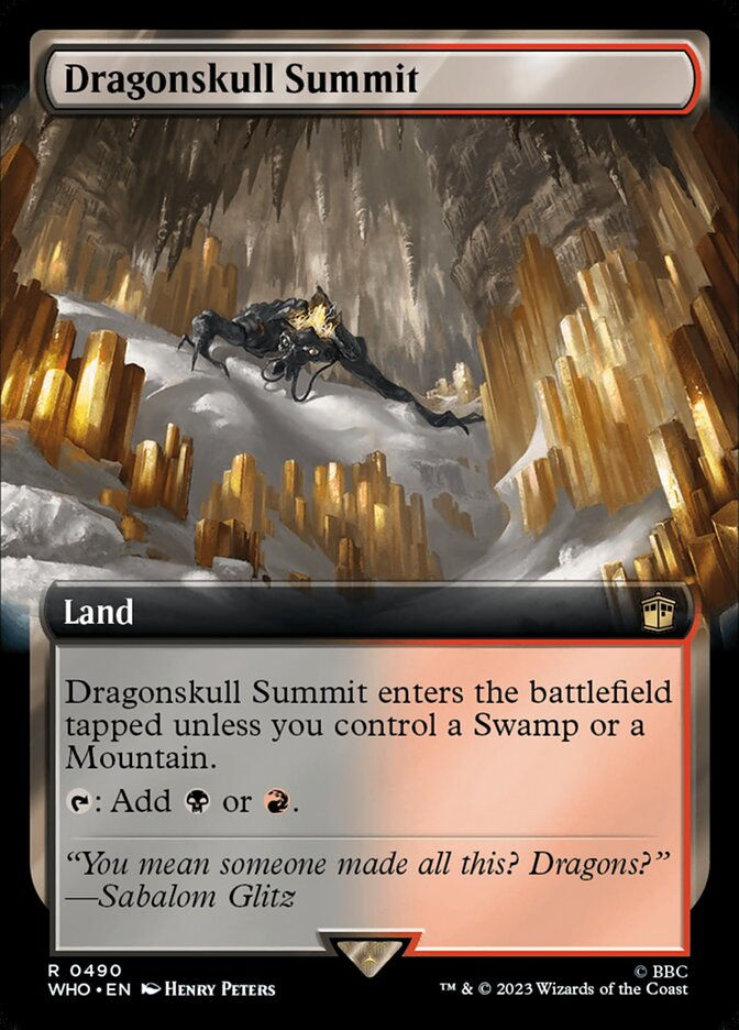 Dragonskull Summit (WHO) (490) / Extended Art