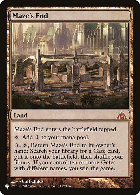Maze's End (PLST) (DGM-152)