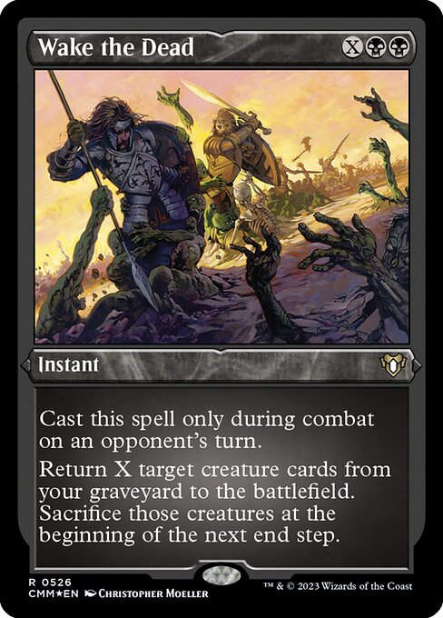 Wake the Dead (cmm) / Foil Etched