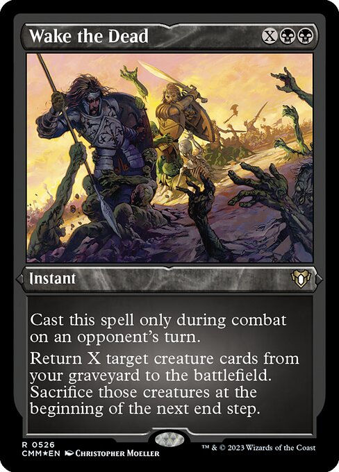 Wake the Dead (cmm) / Foil Etched
