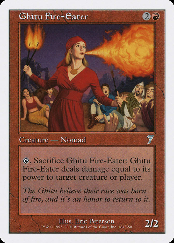 Ghitu Fire-Eater (7ED) (184)