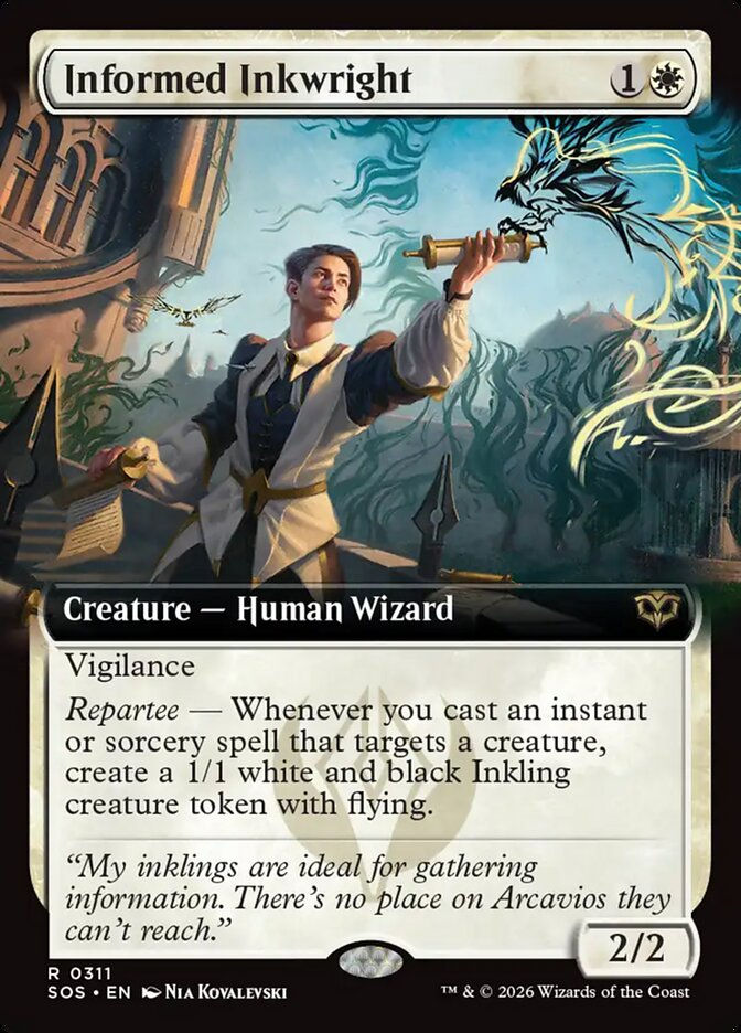 Informed Inkwright (SOS) (311) / Extended Art