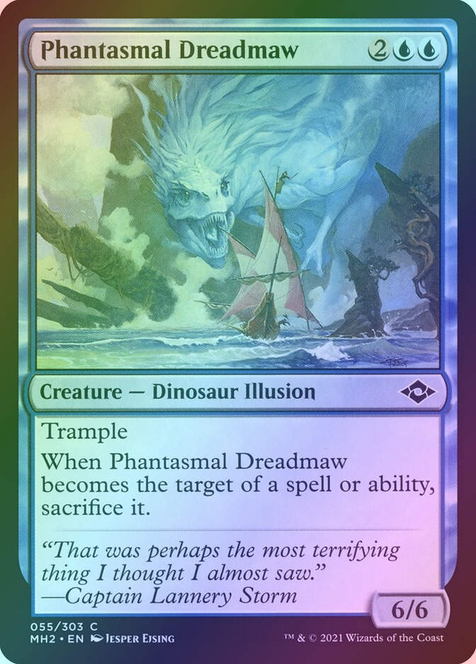 Phantasmal Dreadmaw (MH2) (55) / Foil