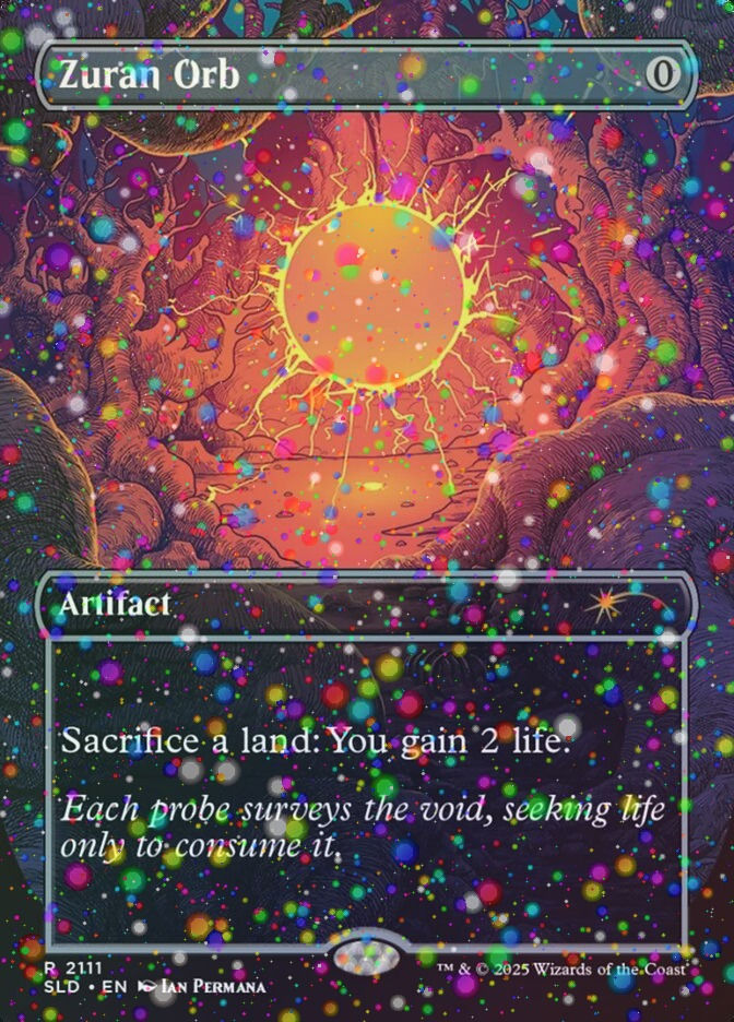 Zuran Orb (SLD) (2111) / Borderless / Galaxy Foil