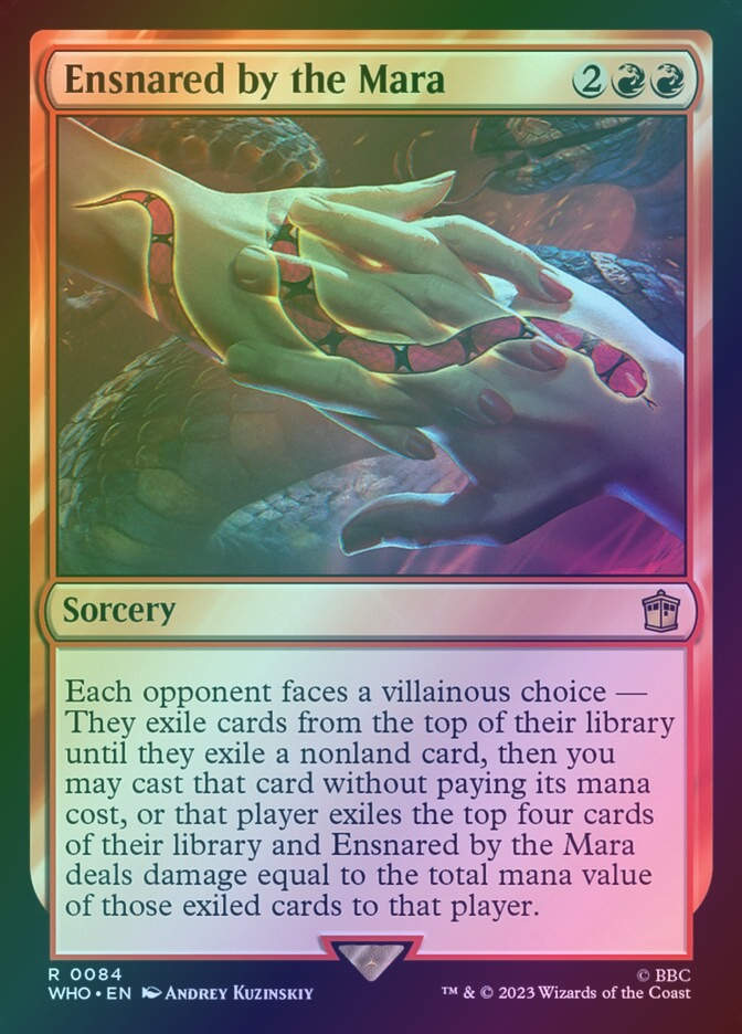 Ensnared by the Mara (WHO) (84) / Foil