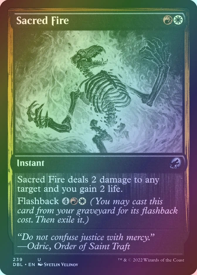 Sacred Fire (DBL) (239) / Foil