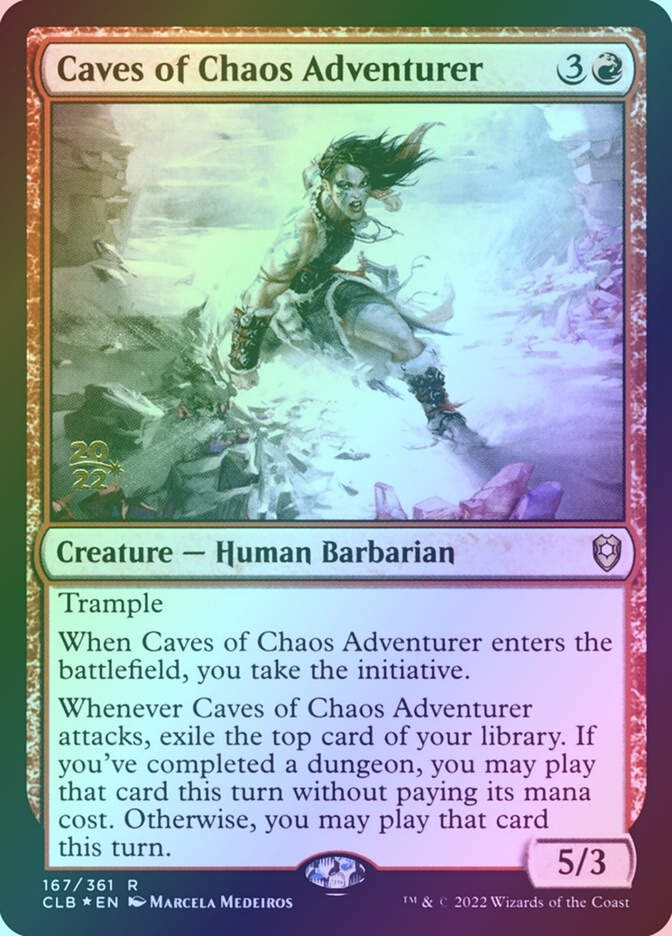 Caves of Chaos Adventurer (PCLB) (167s) / Foil