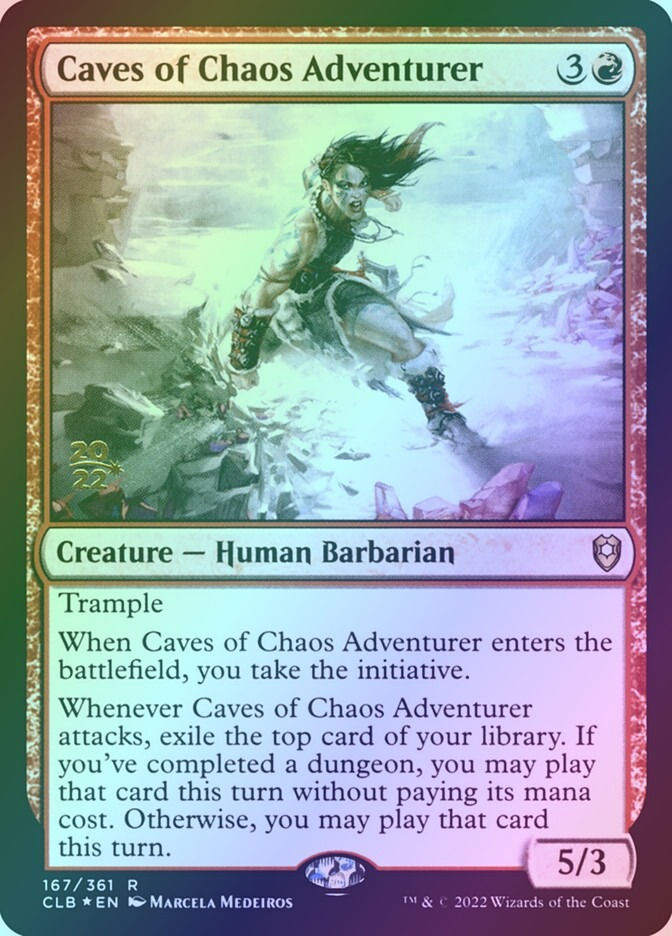 Caves of Chaos Adventurer (PCLB) (167s) / Foil