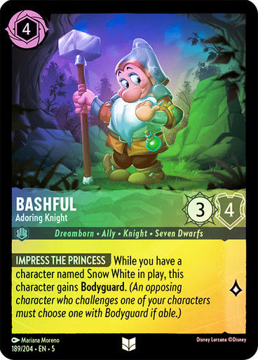Bashful - Adoring Knight (LOR_SHS) / Foil