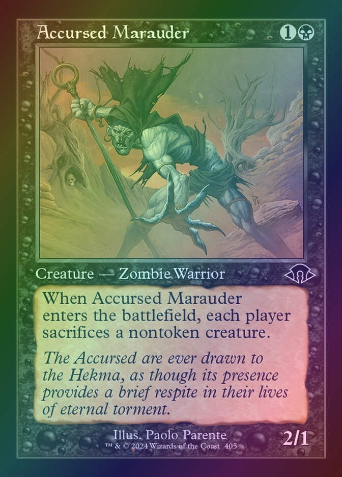 Accursed Marauder (MH3) (405) / Foil