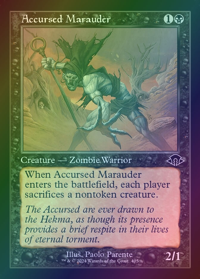 Accursed Marauder (MH3) (405) / Foil