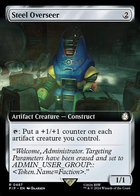 Steel Overseer (pip) (487) / Extended Art