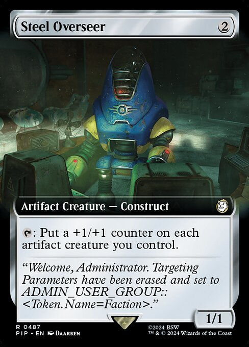 Steel Overseer (pip) (487) / Extended Art