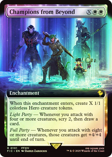 Champions from Beyond (FIC) (101) / Extended Art / Foil
