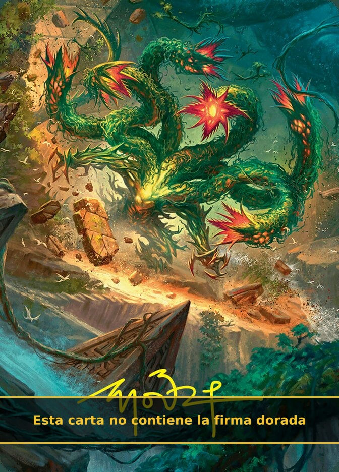 Mossborn Hydra (AFDN) (42) / No Firmada