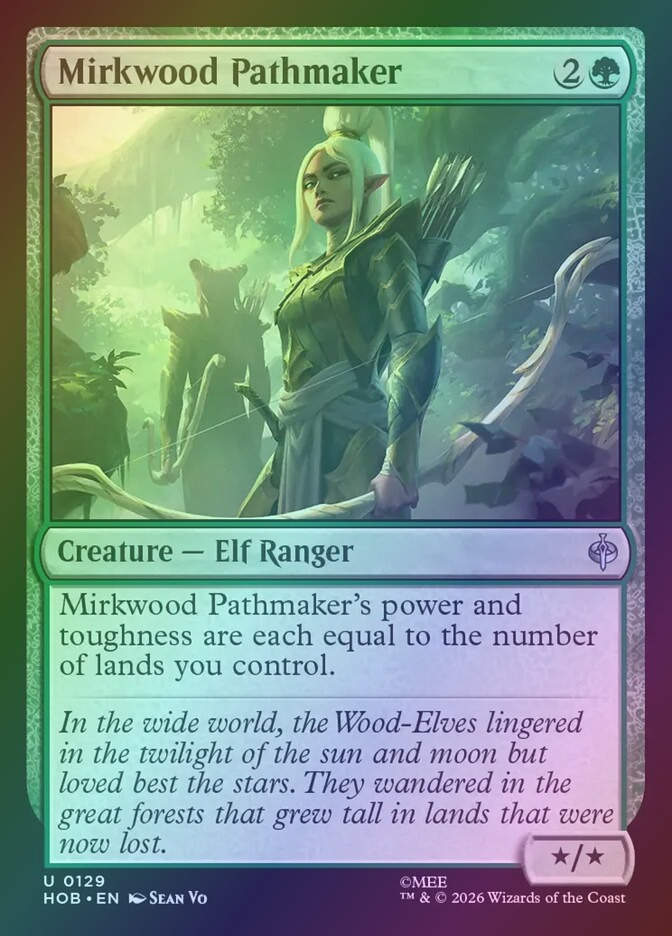 Mirkwood Pathmaker (HOB) (129) / Foil