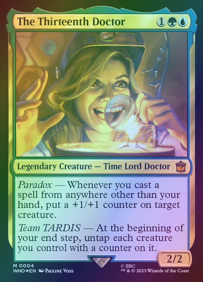 The Thirteenth Doctor (WHO) (4) / Foil