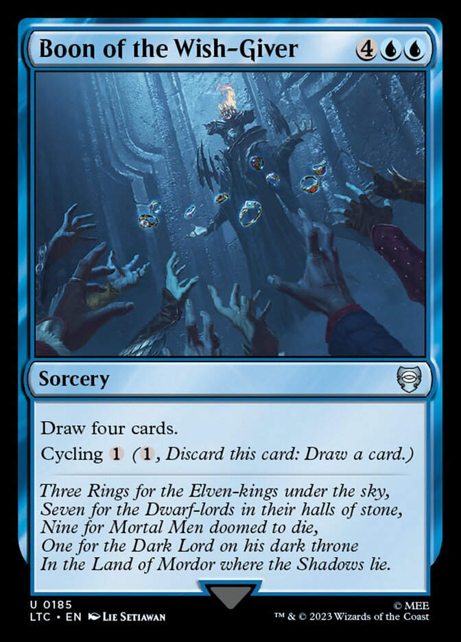 Boon of the Wish-Giver (LTC) (185)