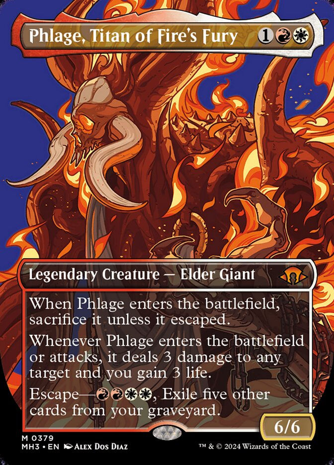 Phlage, Titan of Fire's Fury (MH3) (379) / Borderless