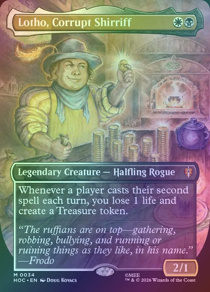 Lotho, Corrupt Shirriff (HOC) (34) / Foil