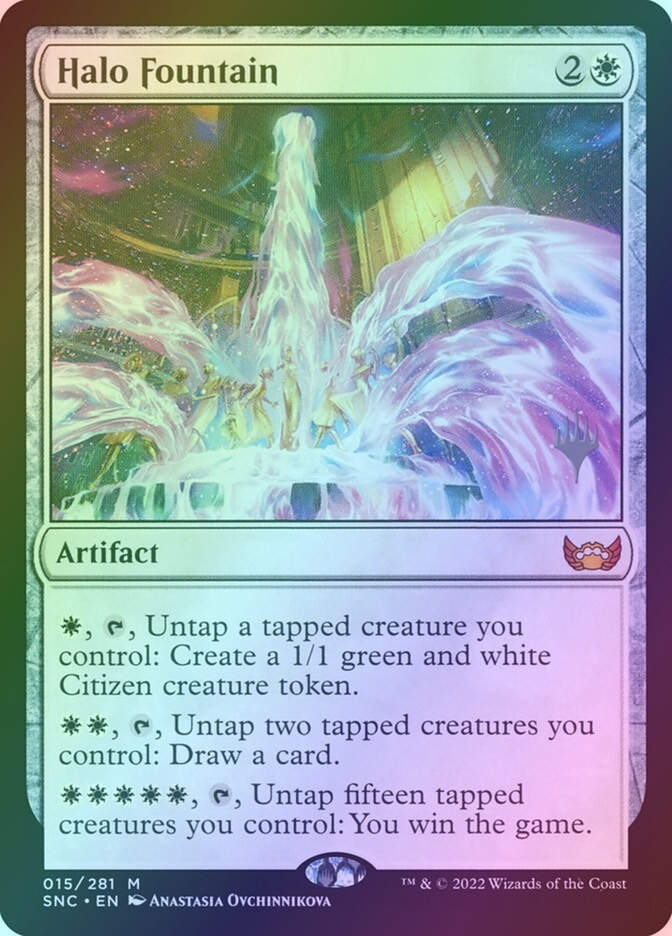 Halo Fountain (PSNC) (15p) / Foil