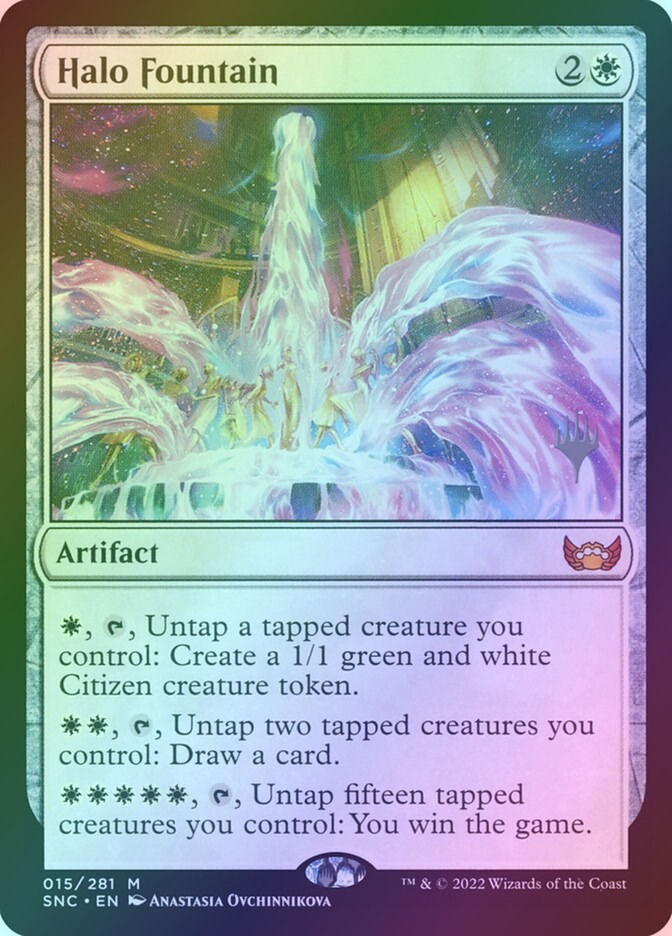 Halo Fountain (PSNC) (15p) / Foil
